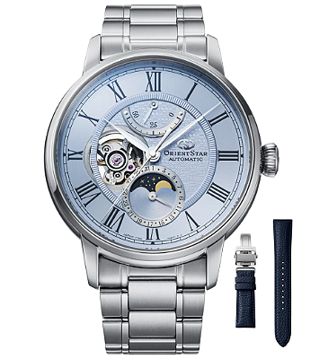 Relógio Orient Star Moon Phase Limited Edition RE-BT0007L00B