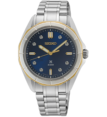 Relógio Seiko Prospex Feminino Marine Sports Diamond SUR620