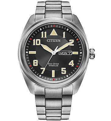 Relógio Citizen Garrison Eco-Drive Super Titânio BM8560-53E