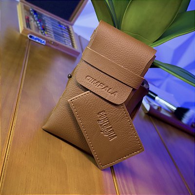 Porta-Relógio para Viagem - Marrom