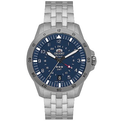 Relógio Orient Automático 3 Estrelas GMT NH3SS018 D2SX
