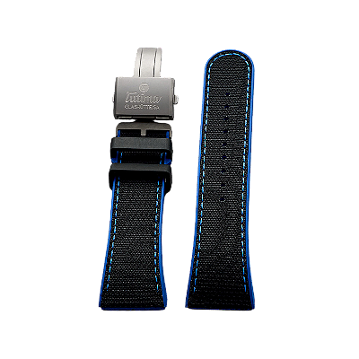 Tutima Glashütte Pulseira Híbrida (Seven Seas Titânio 44mm)