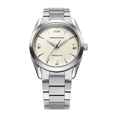 Nivada Grenchen Antarctic Erotic Eggshell Flat Link