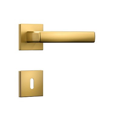 Fechadura de Porta Interna Classic 3400 Quadrada Gold Stam