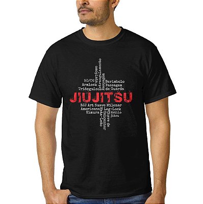 Camiseta Posições de Jiu-Jitsu