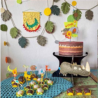 Pronta Entrega Tema Safari