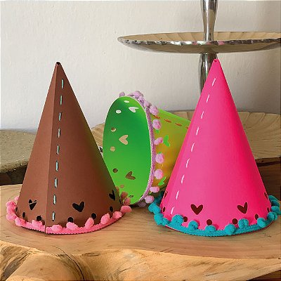 Chapéu Paper Decorativo para personalizar 10un.