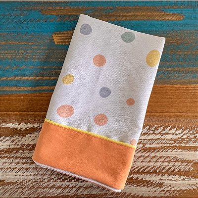 Trilho de mesa de sarja hidrorepelente – 0,45 x 1,45 m com barra colorida