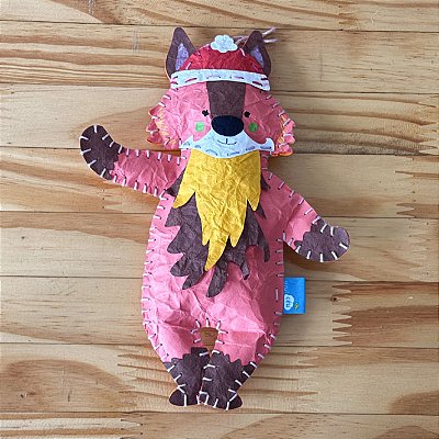 Boneco Paper Animais Tropicais Natalinos