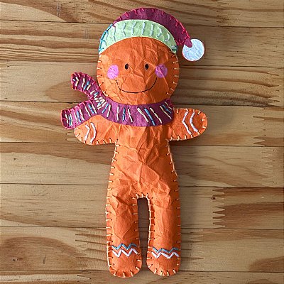 Boneco Paper Biscoito Natalino