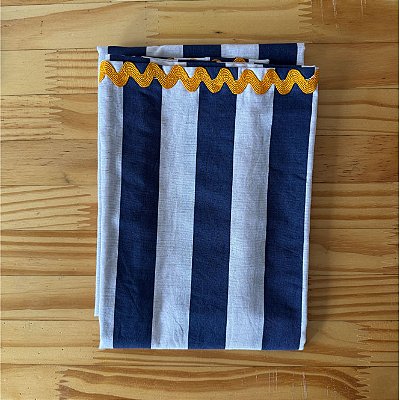 Trilho de mesa de tricoline – 0,45 x 1,45 m com sianinha