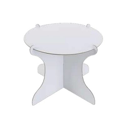 Boleira Papelão Reciclado - Branco