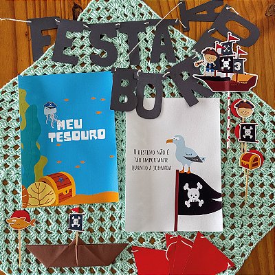 Bazar | Kit de decoração Pirata