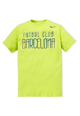 Camiseta Infantil FCB Fã