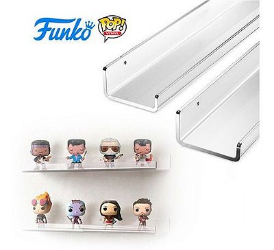 02 Prateleiras Funko Pop Expositor Nicho Action Figure