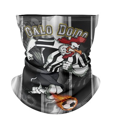 Bandana de Pesca - Futebol - Galo Doido - Modelo 01