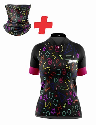 KIT CAMISETA + BANDANA FEMININA MINI 04