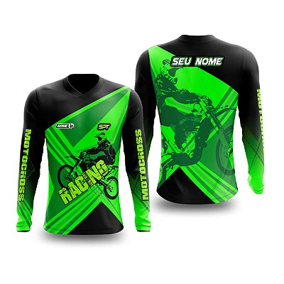Camisa Motocross Gola V Personalizada com Nome