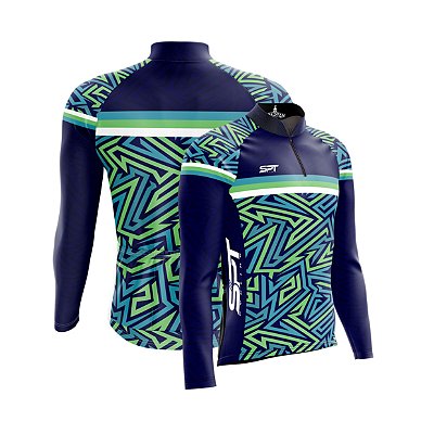Camisa de Ciclismo Li Manga Longa Proteção Solar FPU 50+ Marca Spartan Ref. 02