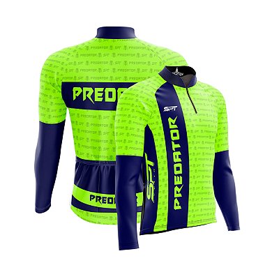 Camisa de Ciclismo Li Manga Longa Proteção Solar FPU 50+ Marca Spartan Ref. 04
