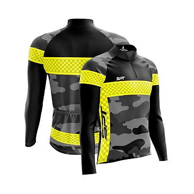 Camisa de Ciclismo Li Manga Longa Proteção Solar FPU 50+ Marca Spartan Ref. 05