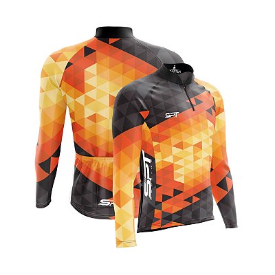 Camisa de Ciclismo Li Manga Longa Proteção Solar FPU 50+ Marca Spartan Ref. 06