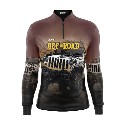 Camisa Off Road Manga Longa - 07