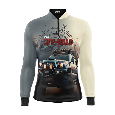 Camisa Off Road Manga Longa - 17
