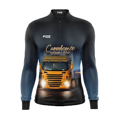 Camisa Caminhoneiro Manga Longa - 11