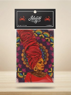 Adesivo Elza Soares