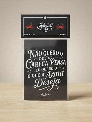 Adesivo Alma Deseja