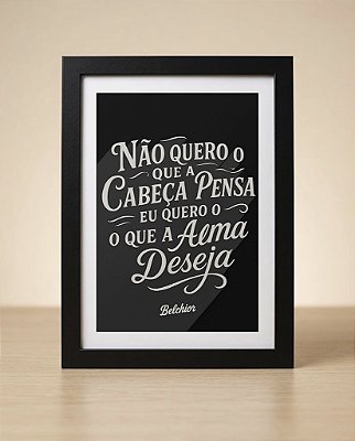Quadro Alma Deseja