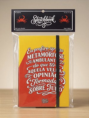 Sketchbook Metamorfose Ambulante