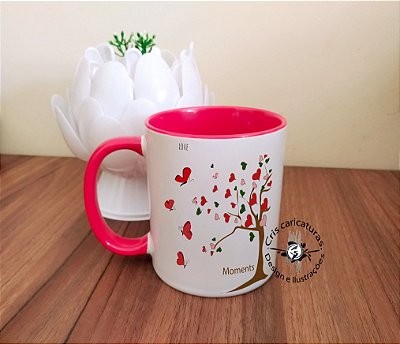 Caneca dia dos namorados - love moments