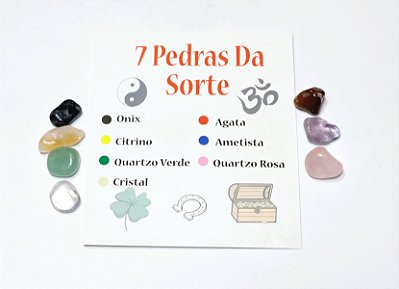 7 Pedras da Sorte . Aproveite veja vídeo ensinando a Programação das 7 Pedras da Sorte.