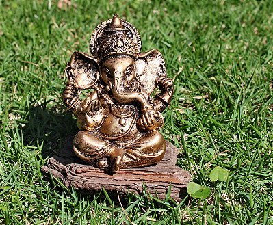 Ganesha mão na orelha