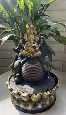 Fonte Ganesha Ouro