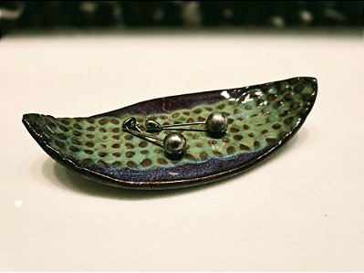 Prato Aurora Boreal - Porta Joias - Saboneteira - Cerâmica de Alta Temperatura feito a mão