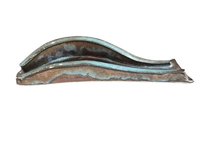 Escultura FLUXO • Cerâmica autoral • Peça única