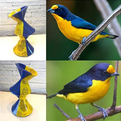 Escultura GURIATÃ - America do Sul - Cerâmica de alta temperatura Feito a Mão