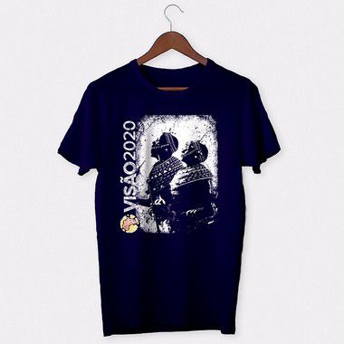 Camiseta Masculina: VISÃO 2020 - AZUL