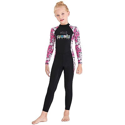 Macacão Roupa Infantil Manga Longa Praia Surf Uv50+ Pronta Entrega