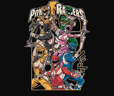 Enjoystick Power Rangers Style