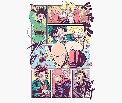 Enjoystick Shonen Characters