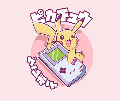 Enjoystick Pikachu Kawaii Gameboy