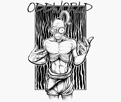 Enjoystick Oddworld Black and White