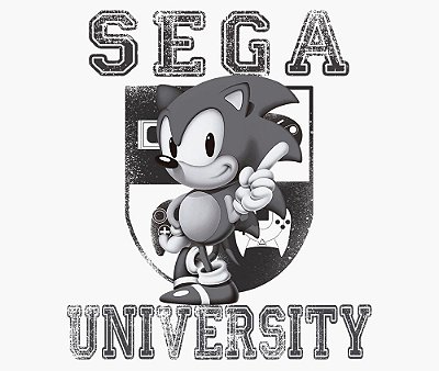 Enjoystick Sega University Feat Sonic - Black