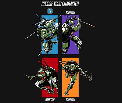 Enjoystick TMNT Select your characters