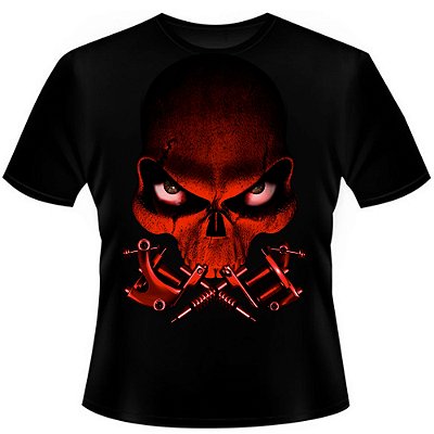 Camiseta Red Skull