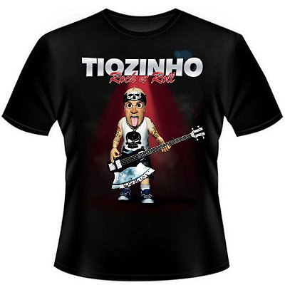 Camiseta Tiozinho Rock n' Roll